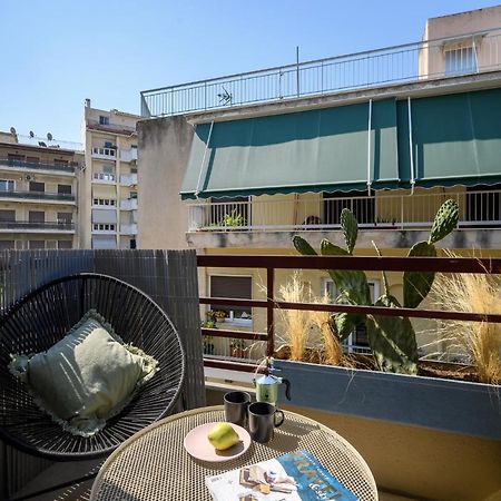 Relaxed Art Deco Maisonette Pagrati Athen Exterior foto