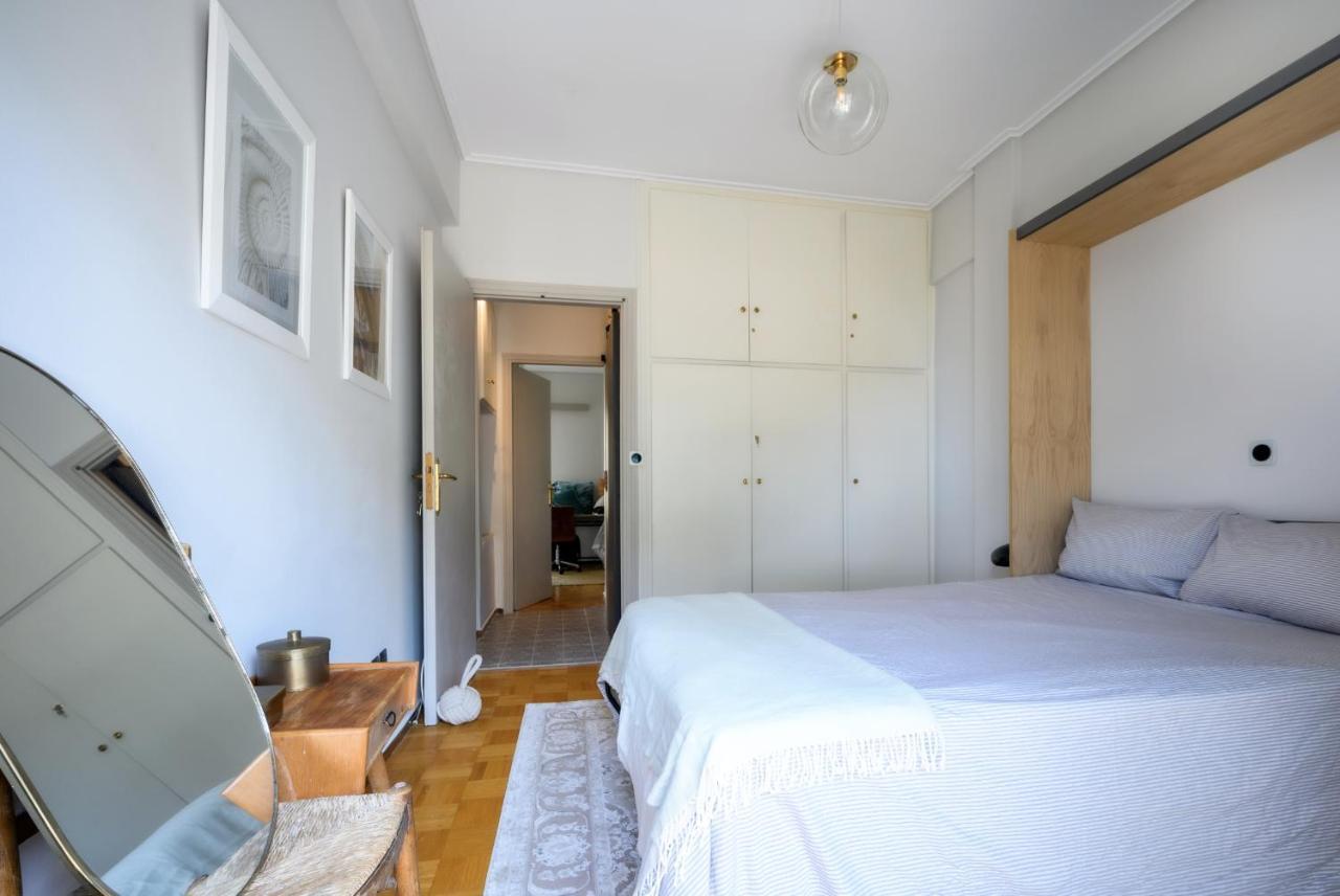 Relaxed Art Deco Maisonette Pagrati Athen Exterior foto